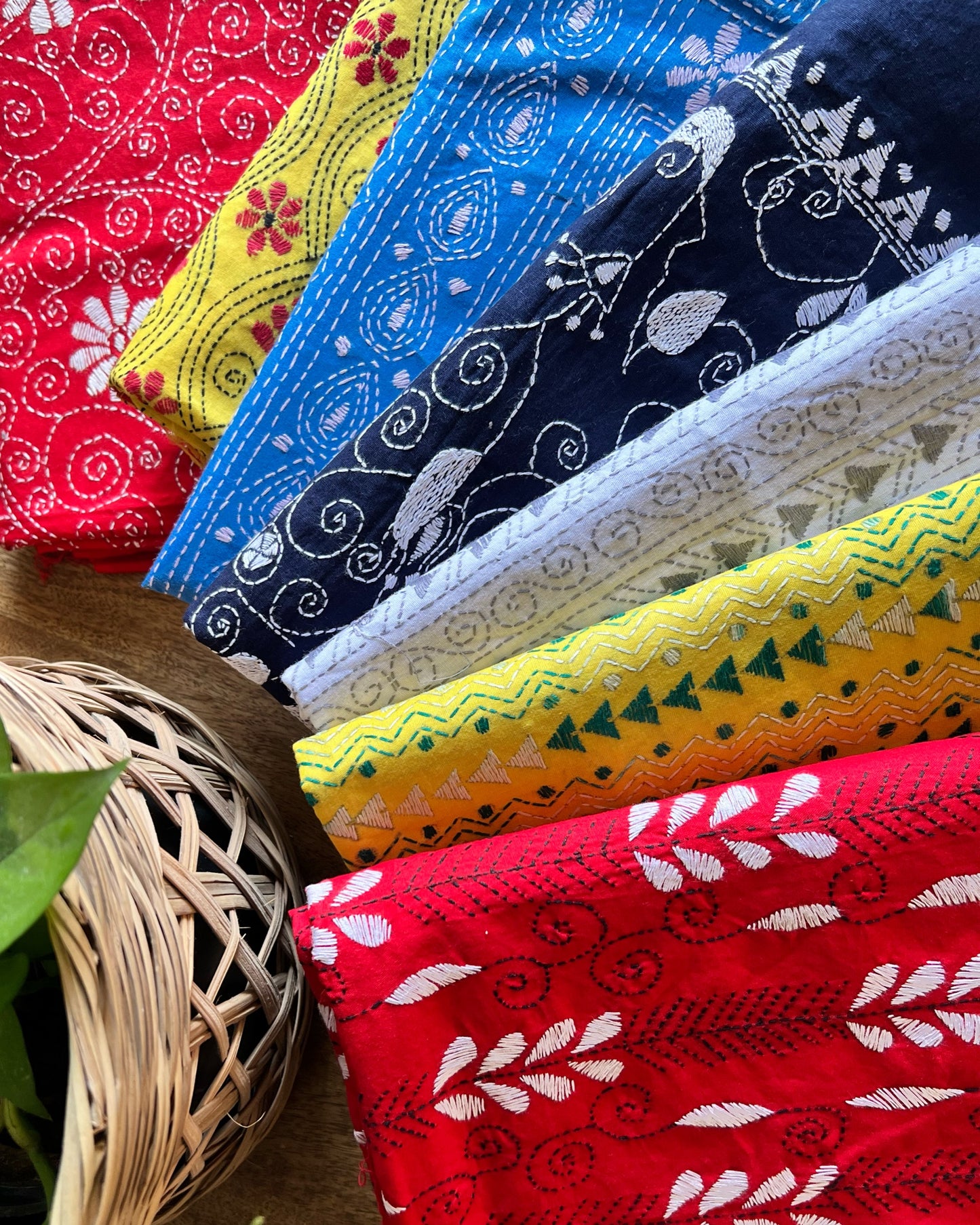 Khaadi Dupatta ( Navy Blue and White )