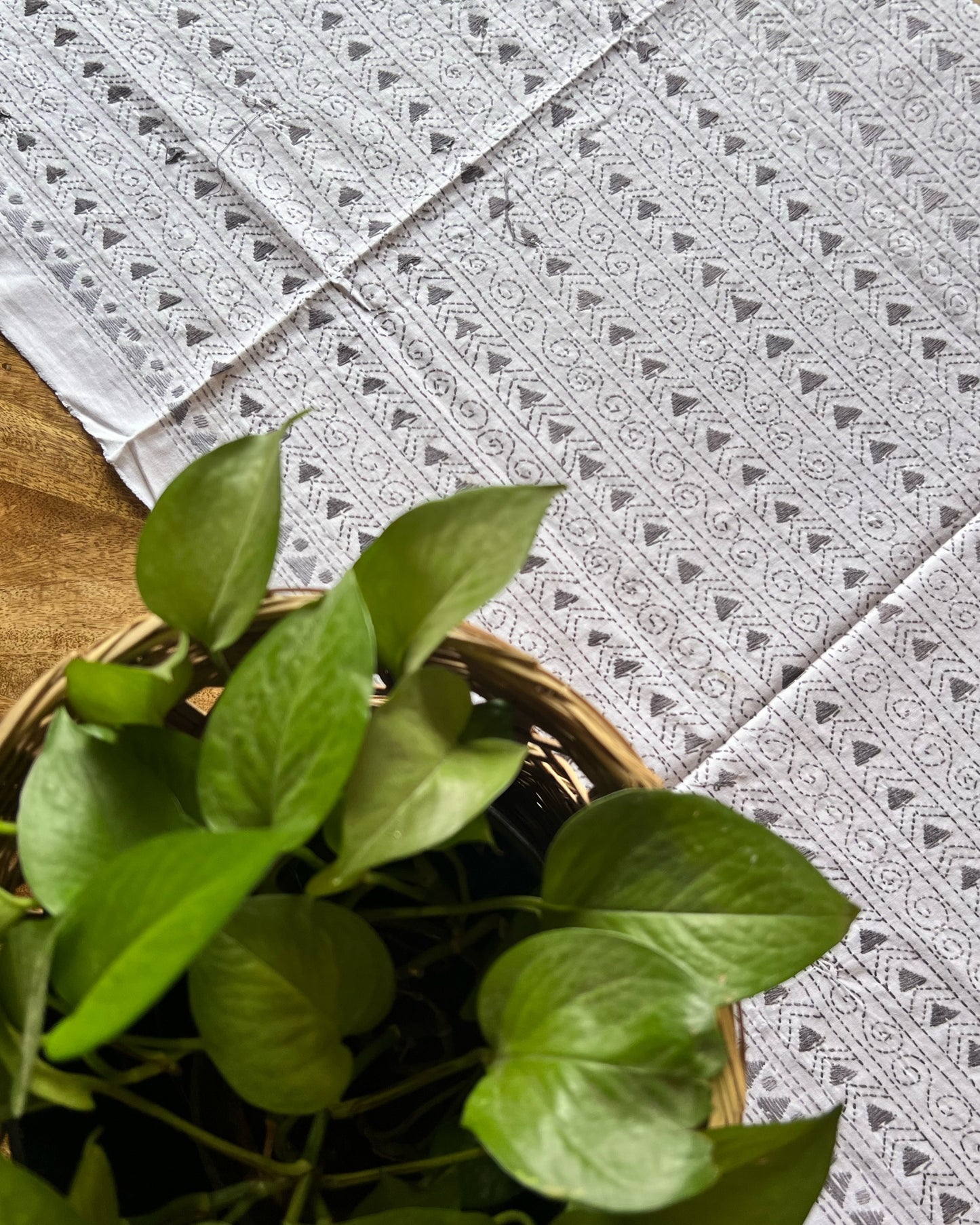 Khaadi Dupatta ( White and Gray )