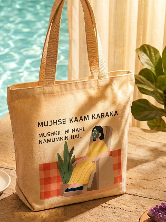 Calm Wali Tote Bag