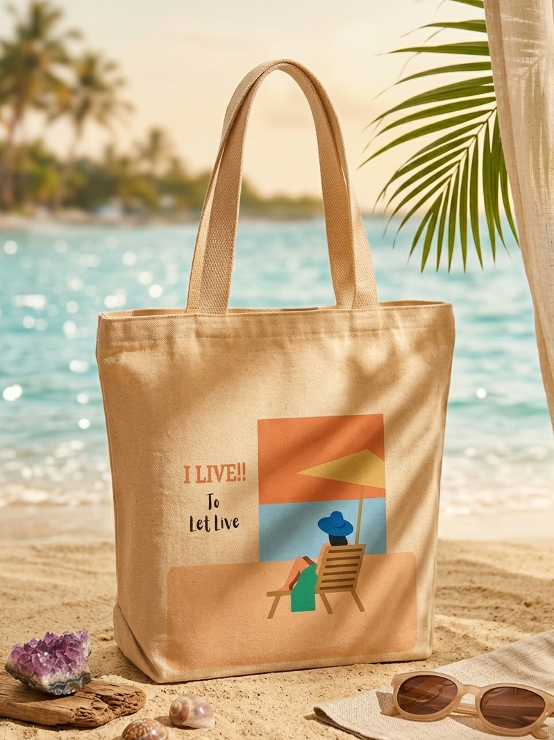 Just Beaching Tote Bag