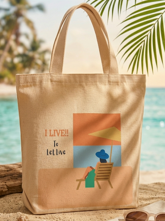 Just Beaching Tote Bag