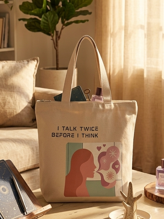 Miss Talkative Tote Bag