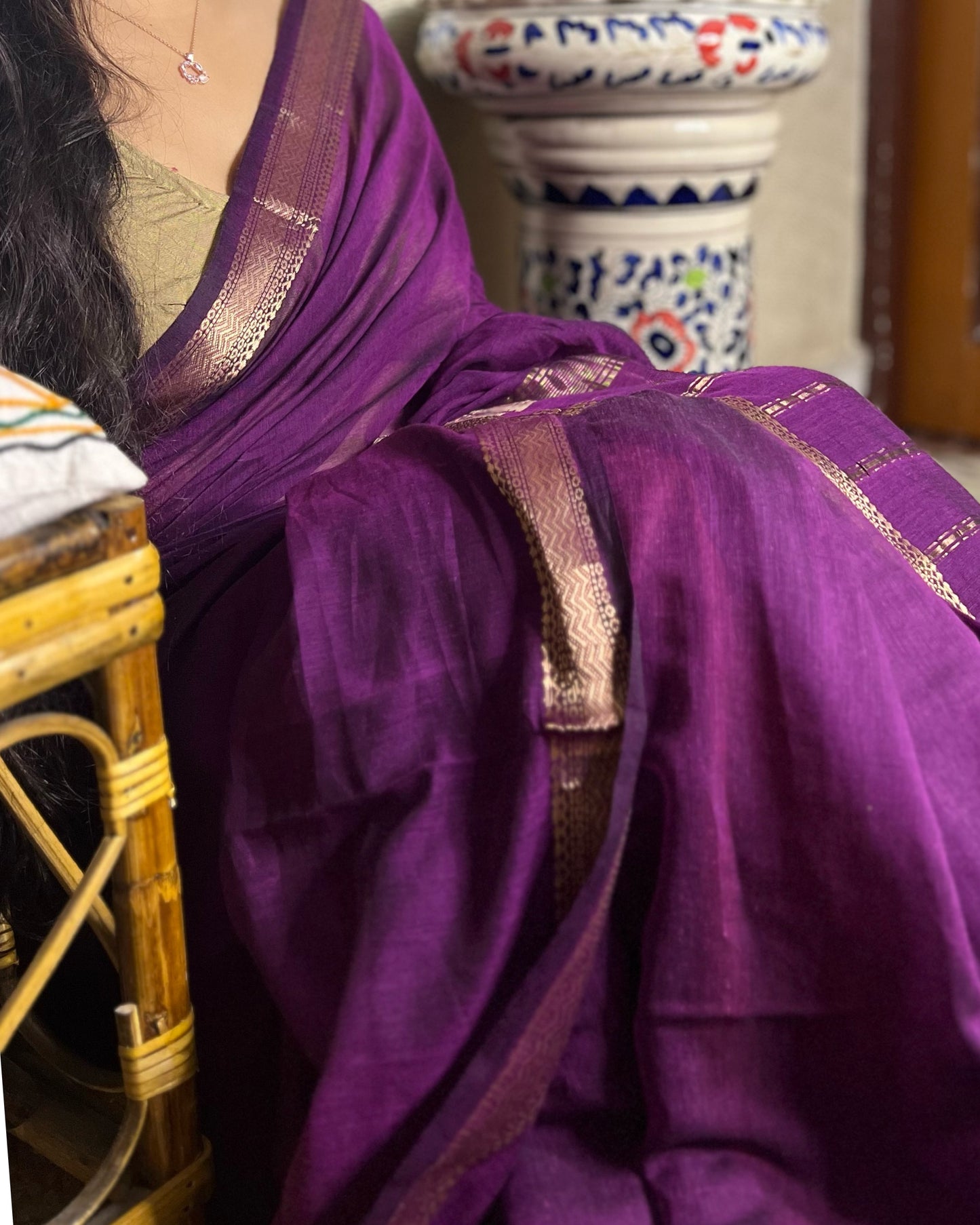 Jamini (Dual tone Mangalgiri Saree)