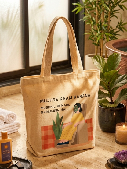 Calm Wali Tote Bag